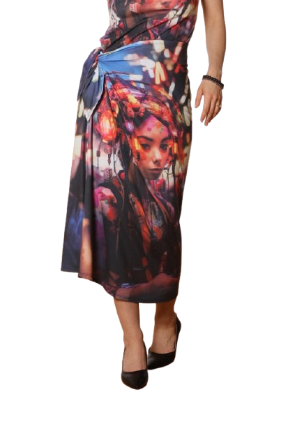 The Neon Girl - Sarong Skirt